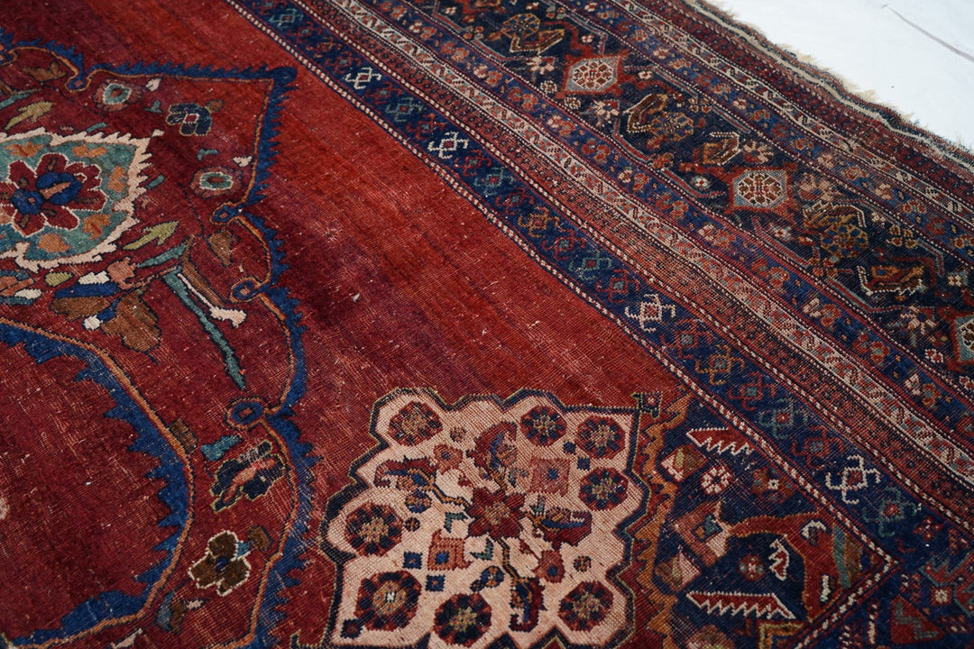 Antique Qashqai Rug 11'0'' x 18'10''