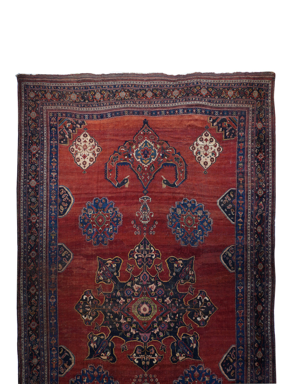 Antique Qashqai Rug 11'0'' x 18'10''