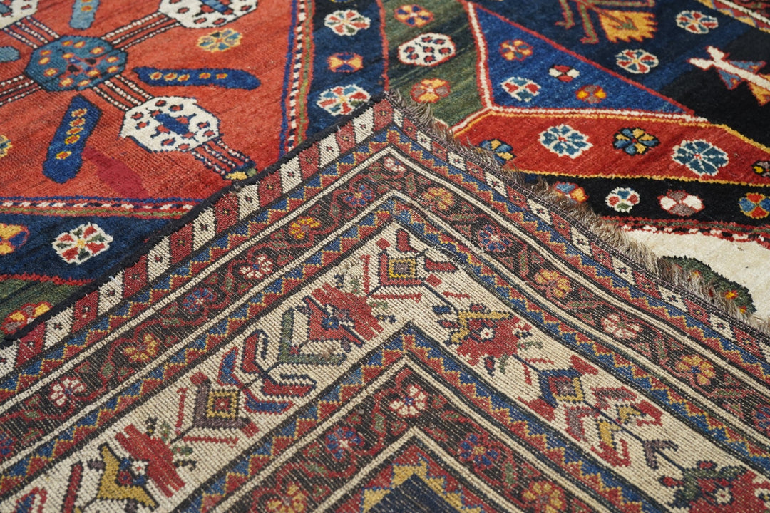 Antique Bakhtiari Rug 6'10'' x 12'5''