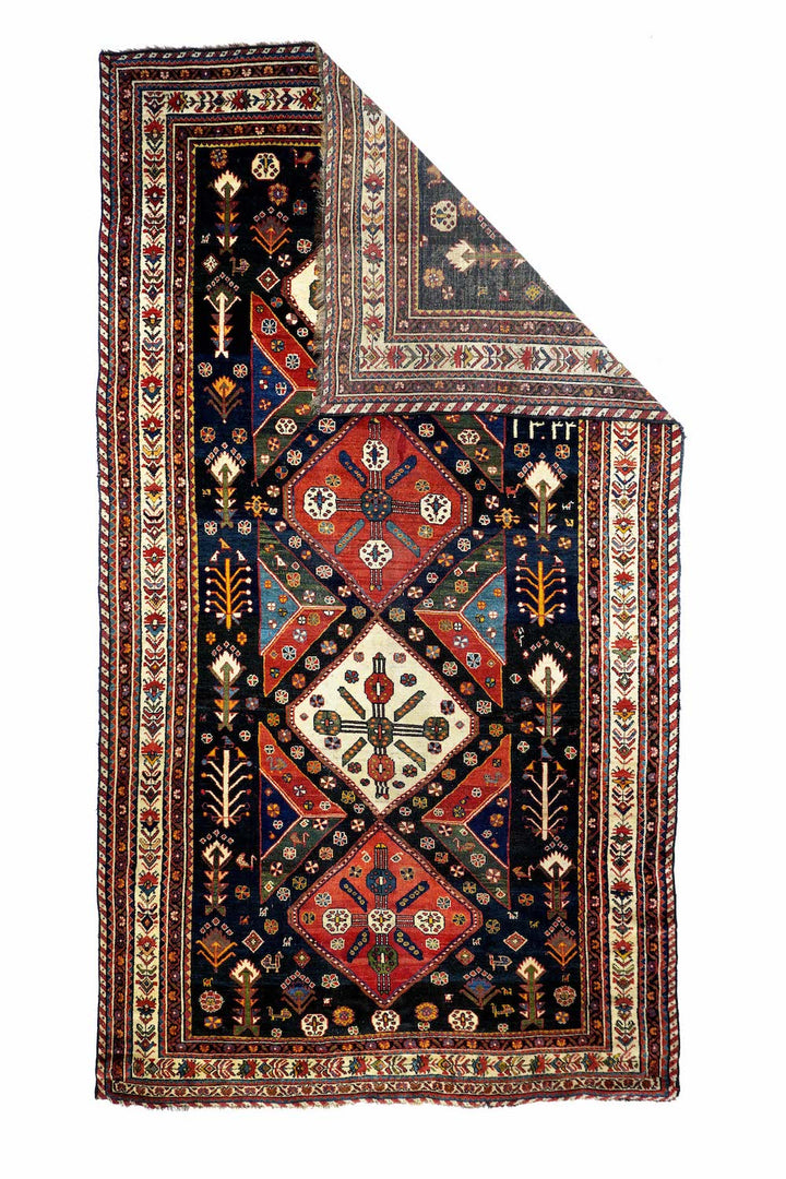 Antique Bakhtiari Rug 6'10'' x 12'5''