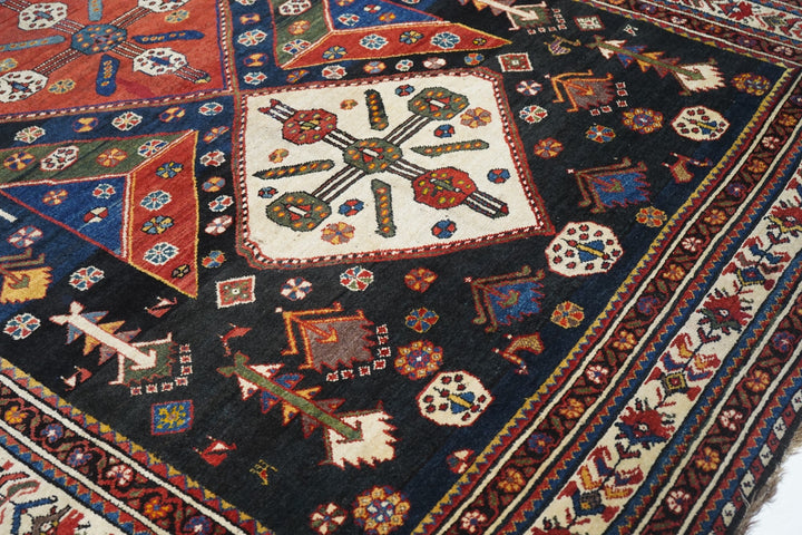 Antique Bakhtiari Rug 6'10'' x 12'5''