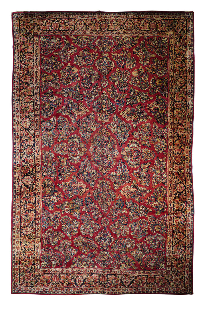 Antique Sarouk Rug 11'3'' x 18'1''