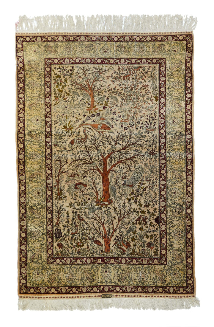 Vintage Herekeh Rug 3'8'' x 5'10''