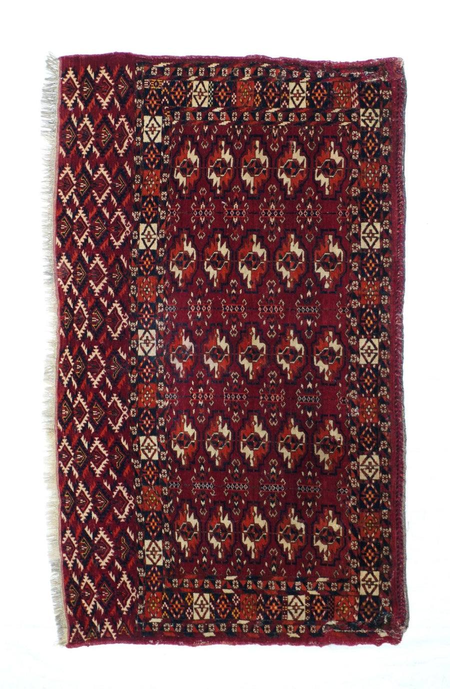 Antique Turkmen Rug 2'3'' x 4'