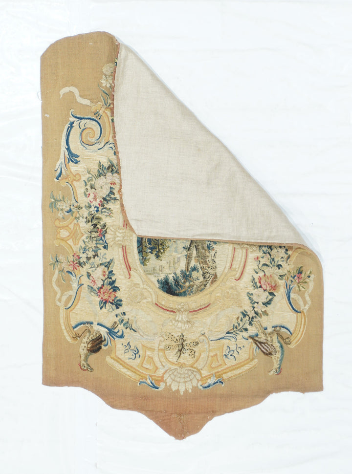 Antique French Tapestry 2' x 3'