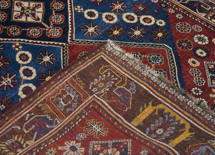 Antique Qashqai Rug 4'1'' x 6'10''