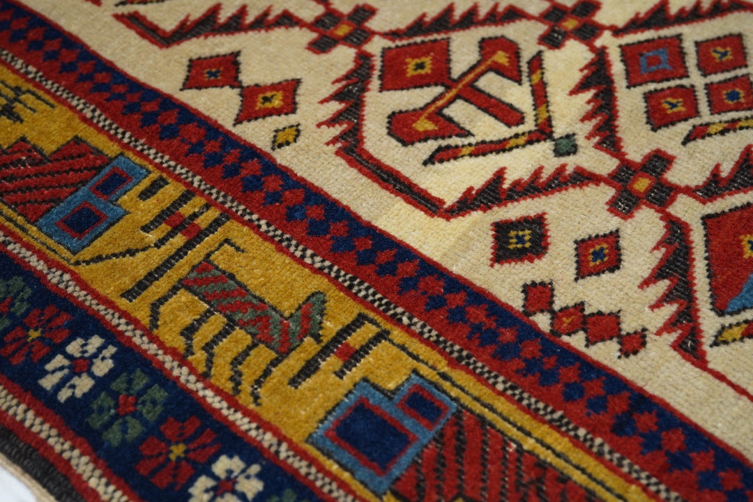 Antique Shirvan Daghestan Rug 3'11'' x 5'4''