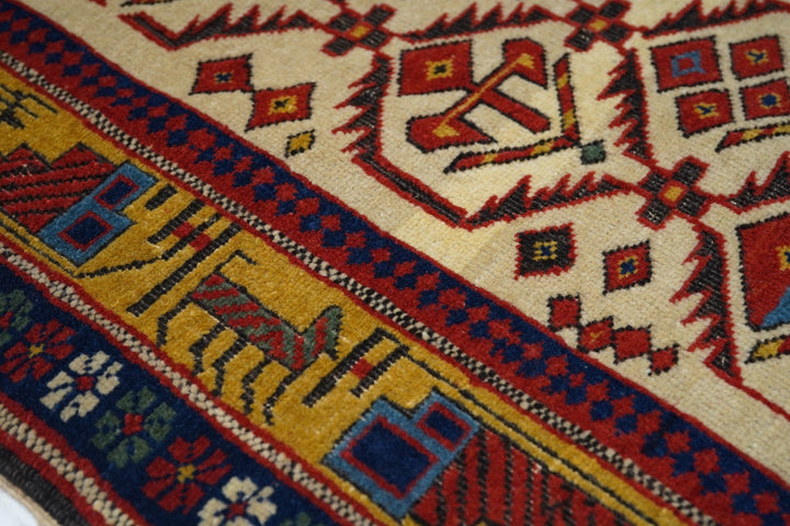 Antique Shirvan Daghestan Rug 3'11'' x 5'4''