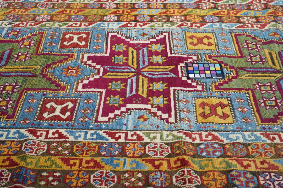 Antique Kazak Rug 4'3'' x 8'7''