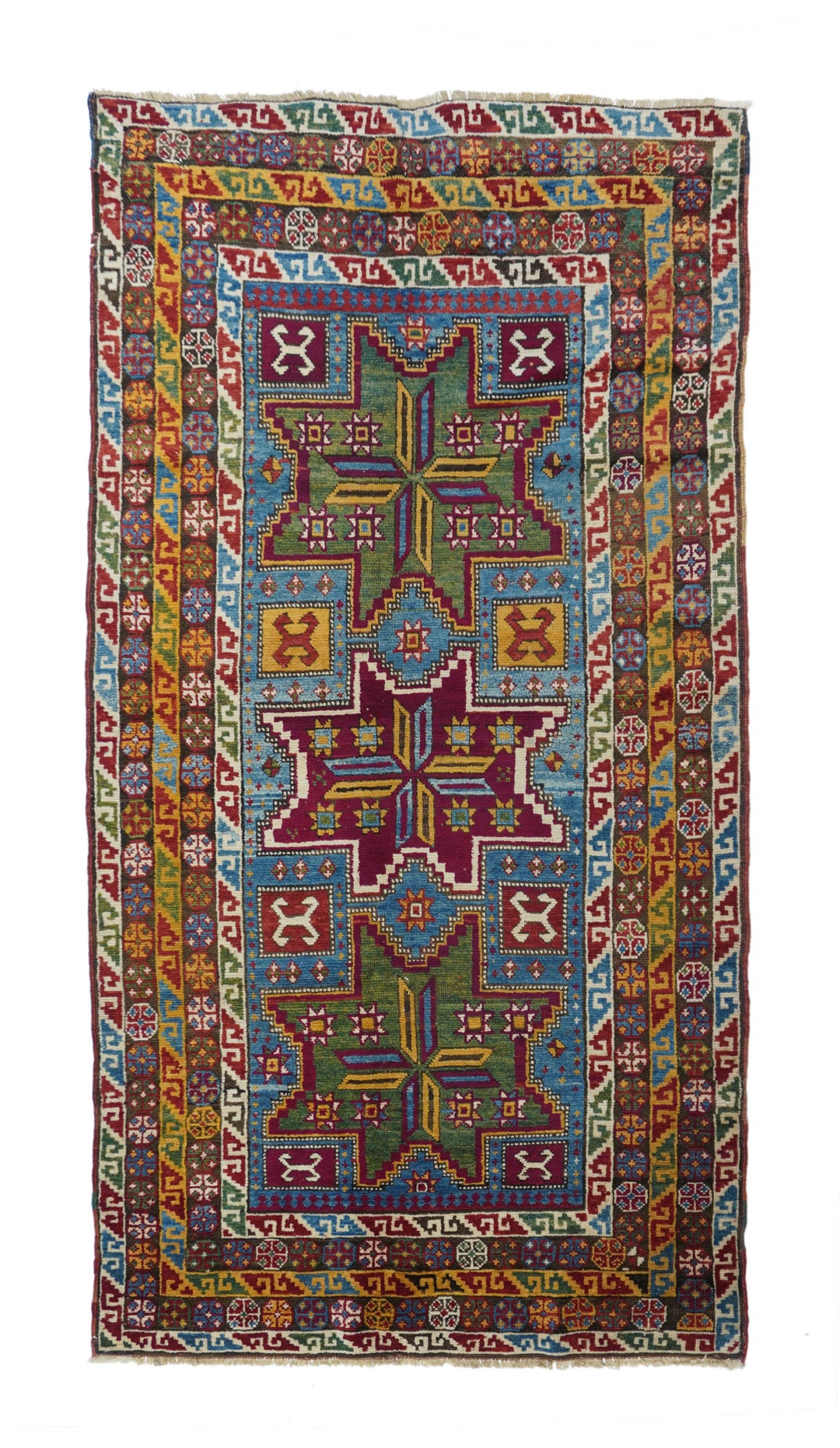 Antique Kazak Rug 4'3'' x 8'7''