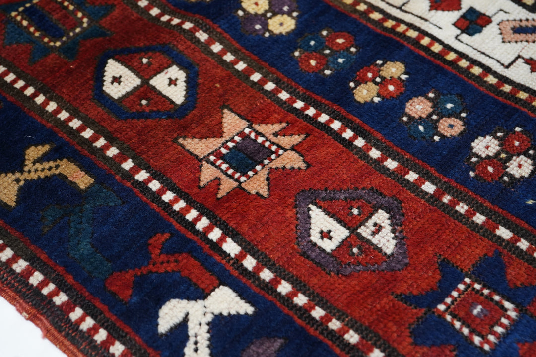 Antique Kazak Rug 4'11'' x 7'0''