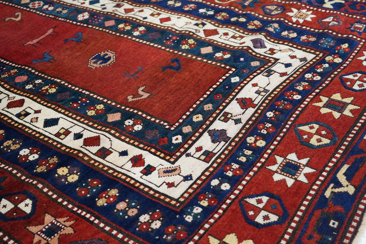 Antique Kazak Rug 4'11'' x 7'0''