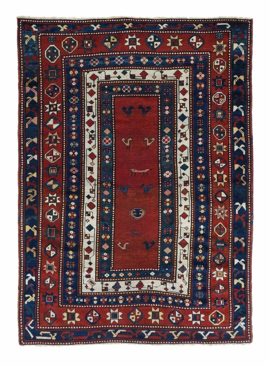 Antique Kazak Rug 4'11'' x 7'0''