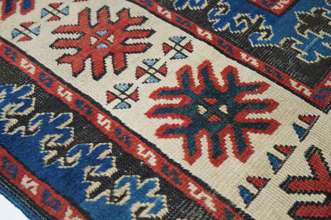 Antique Kazak Rug 5'2'' x 10'1''