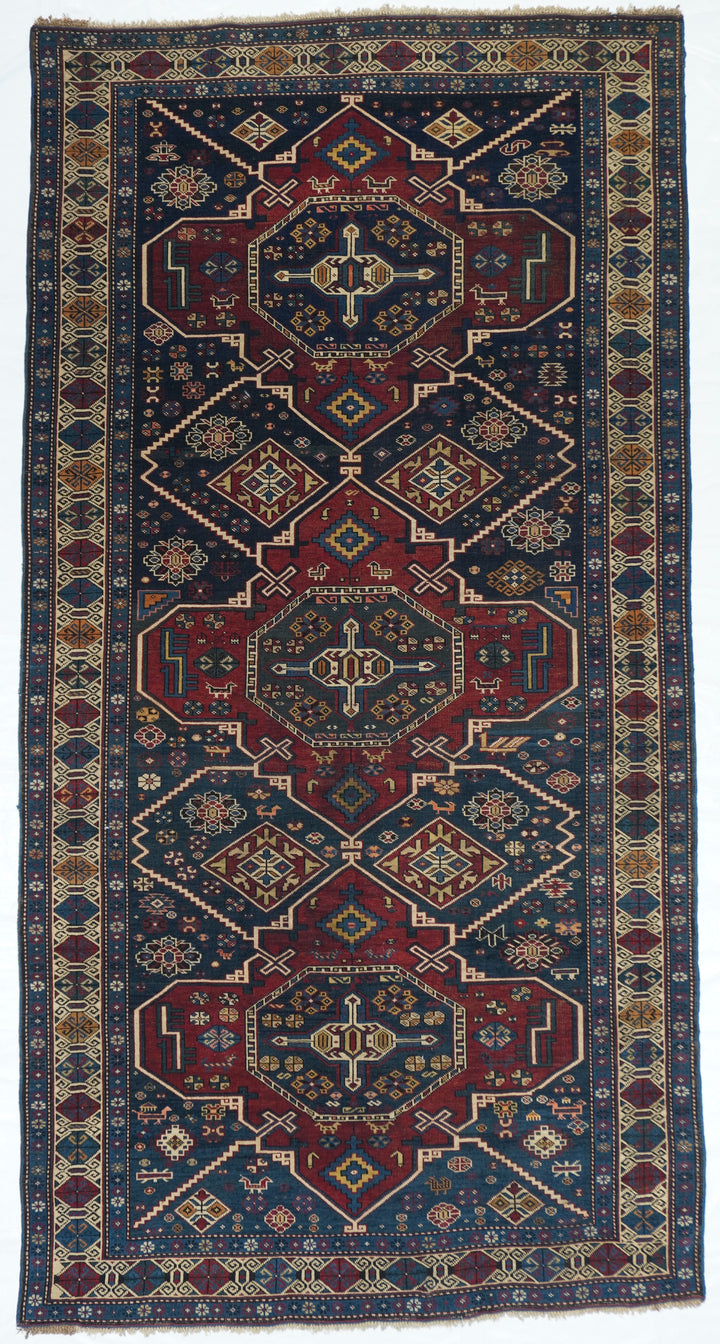 Antique Shrivan Rug 4'4'' x 8'5''