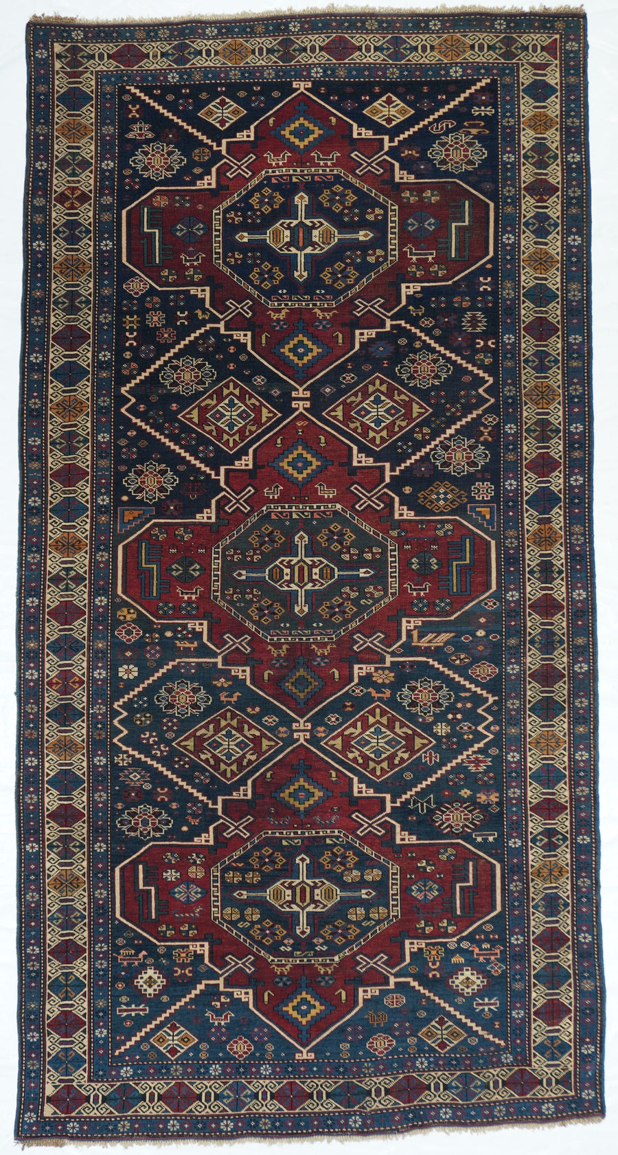 Antique Shrivan Rug 4'4'' x 8'5''