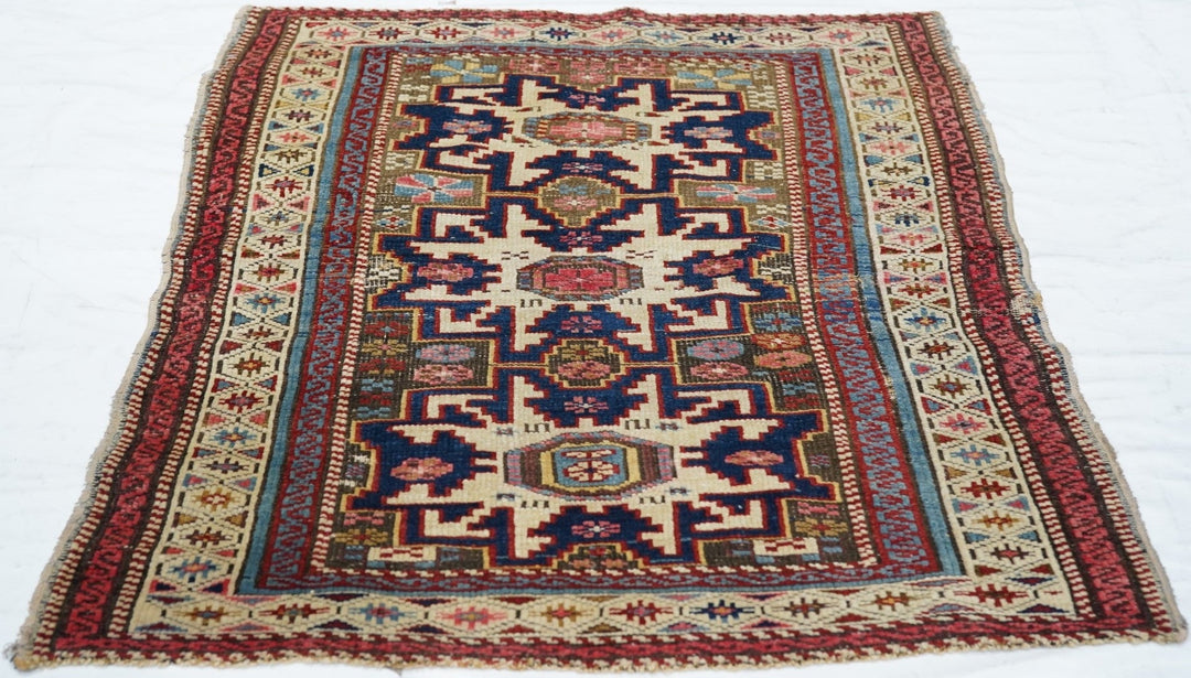 Antique Shirvan Rug 2'7'' x 3'2''