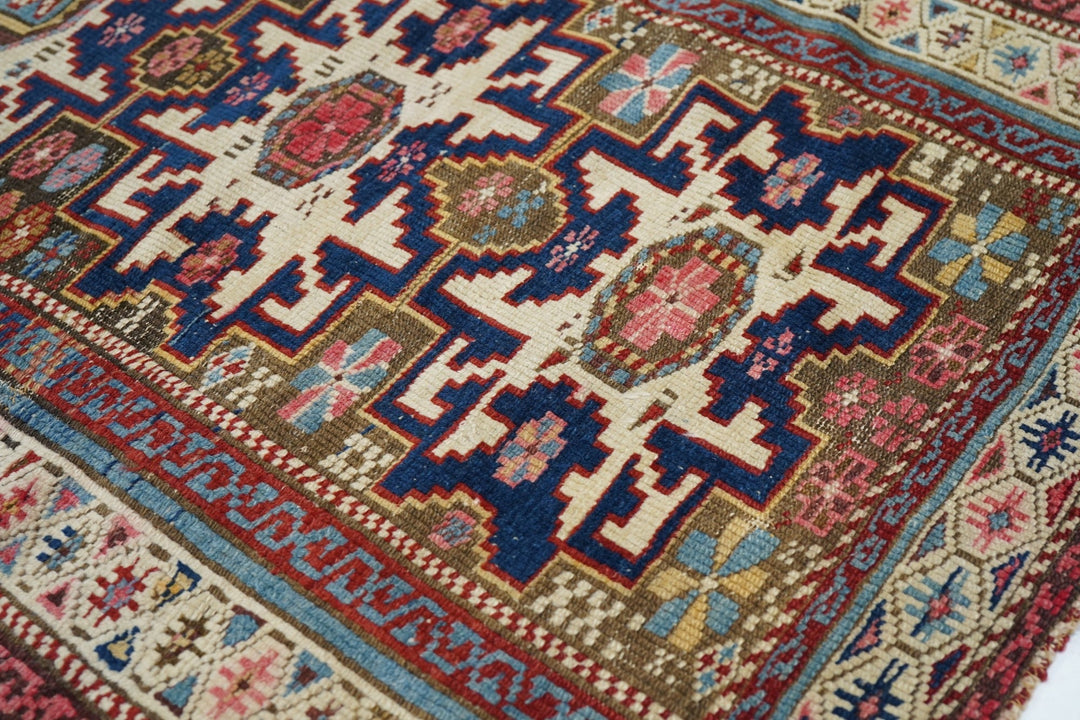 Antique Shirvan Rug 2'7'' x 3'2''