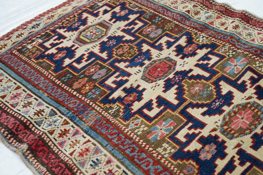 Antique Shirvan Rug 2'7'' x 3'2''