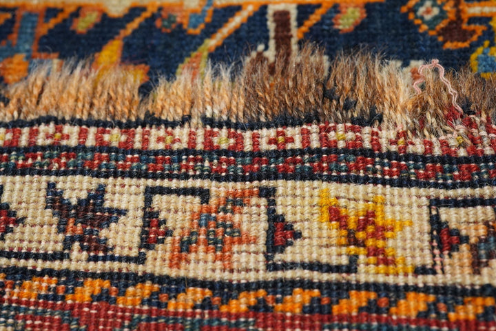 Antique Qashqai Rug 3'8'' x 4'10''