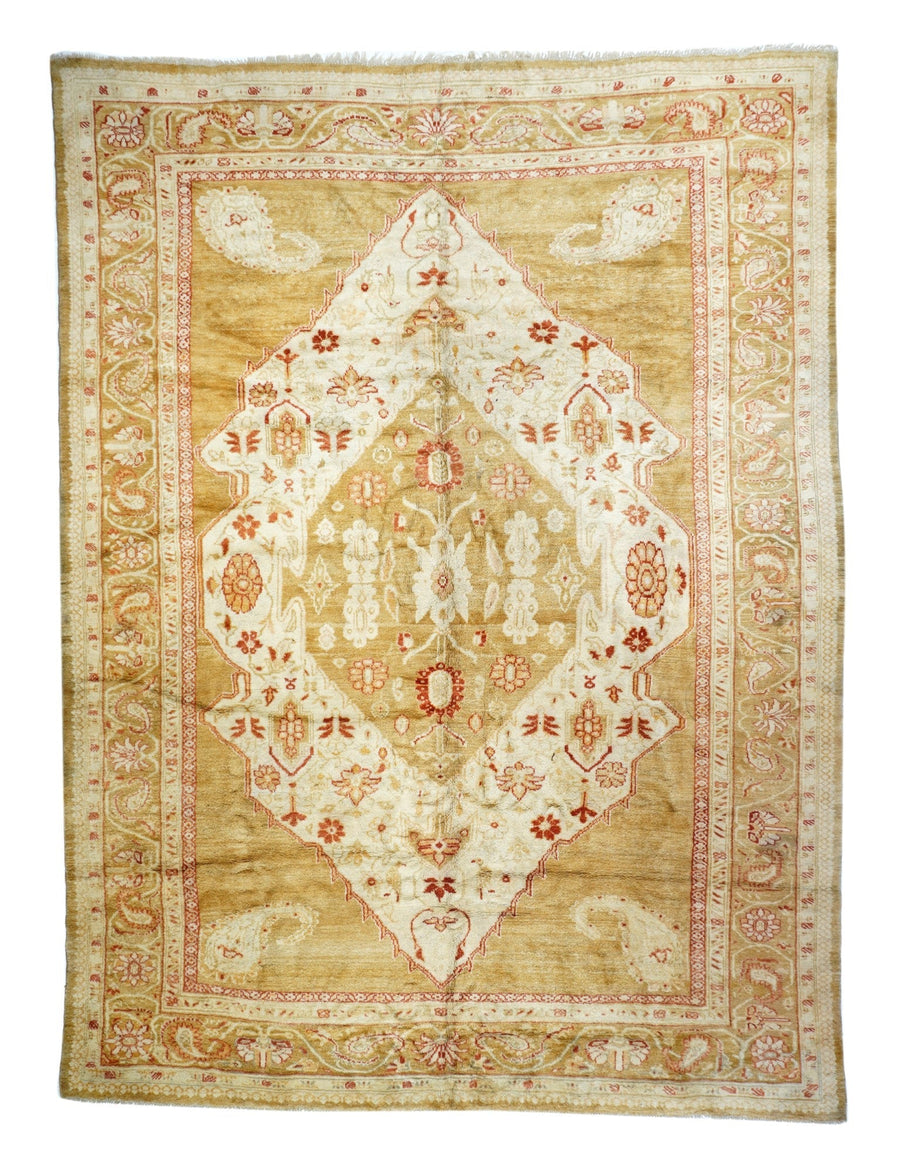 Antique Oushak Rug 9'11'' x 13'5''