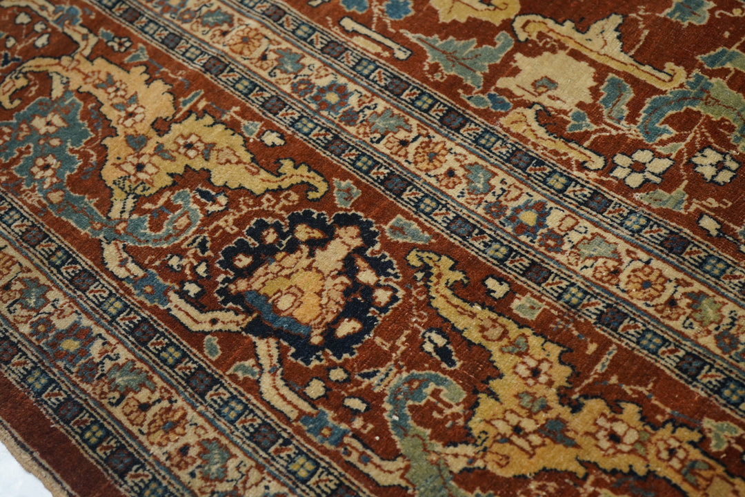 Antique Haji Jalili Tabriz Rug 8'9'' x 12'0''