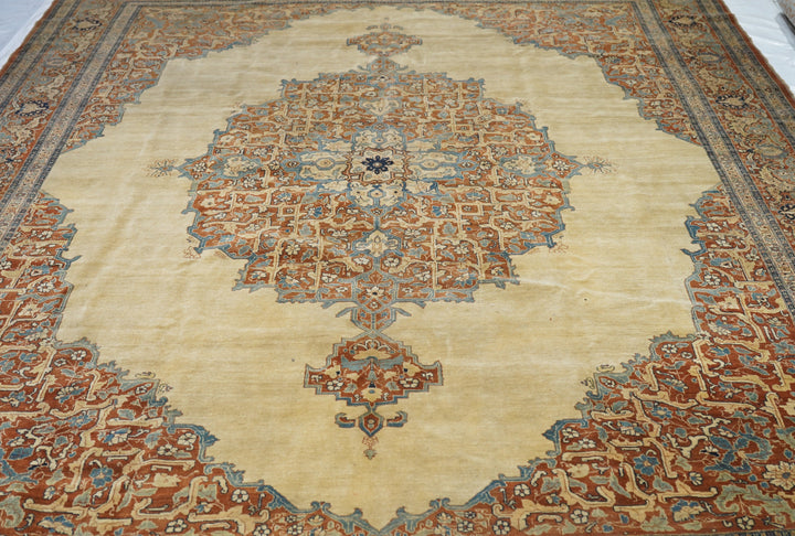 Antique Haji Jalili Tabriz Rug 8'9'' x 12'0''