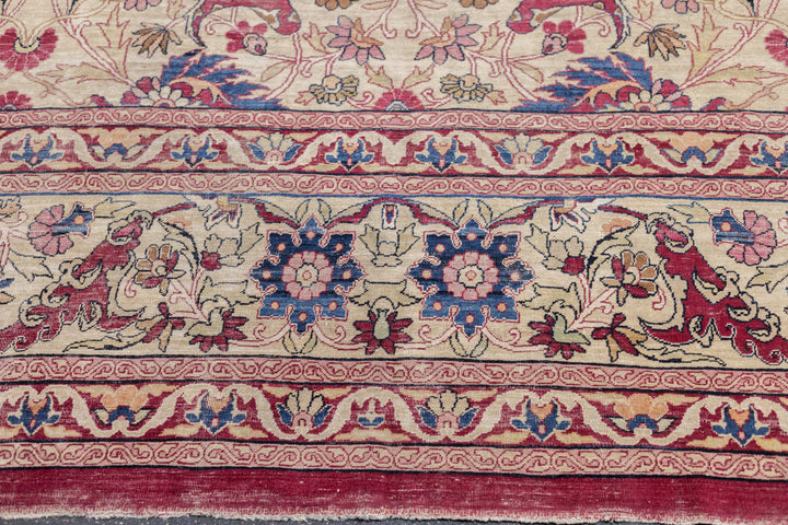 Antique Kerman Rug 10'8'' x 14'1''