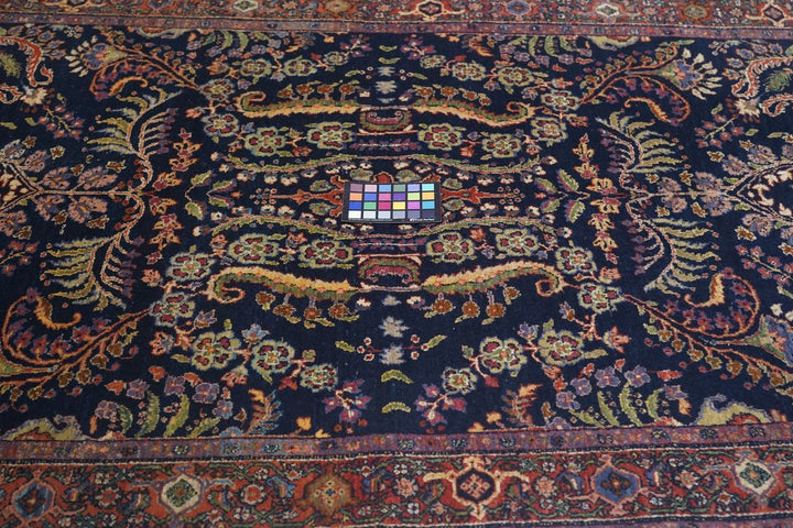 Antique Mohajeran Sarouk Rug 4'5'' x 6'8''