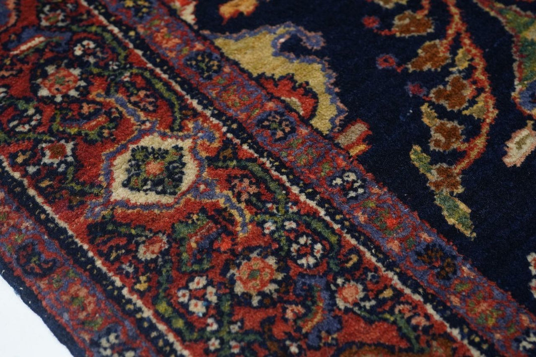 Antique Mohajeran Sarouk Rug 4'5'' x 6'8''