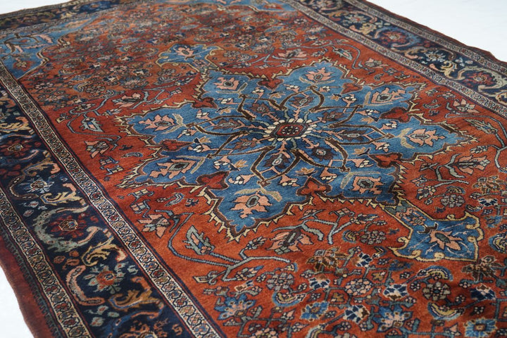 Antique Bidjar Rug 4'7'' x 7'0''