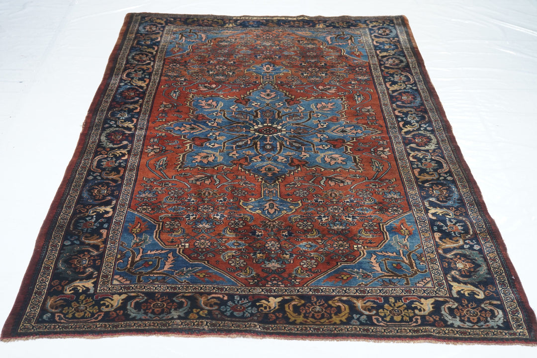 Antique Bidjar Rug 4'7'' x 7'0''