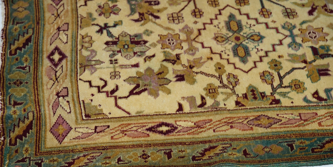 Antique Agra Rug 4'0" x 6'9''