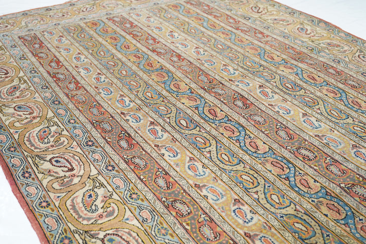 Antique Qum Rug 4'8'' x 6'10''