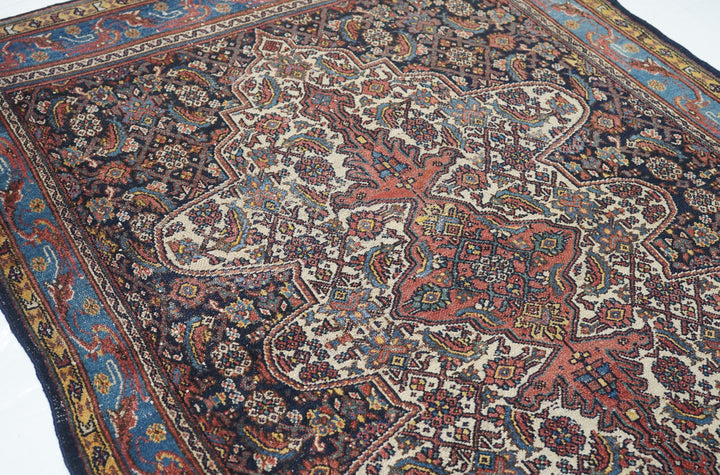 Antique Bibikabad Rug 4'9'' x 6'9''