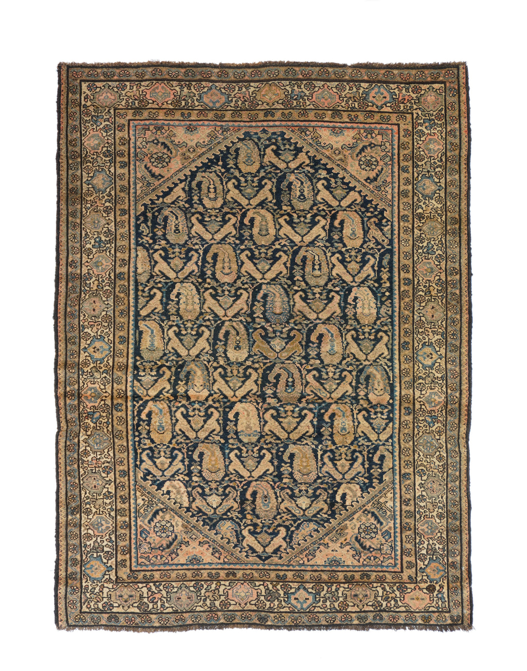 Antique Malayer Rug 4'4'' x 5'0''