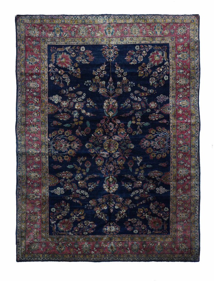 Antique Sarouk Mohajeran Rug 8'9'' x 11'9''