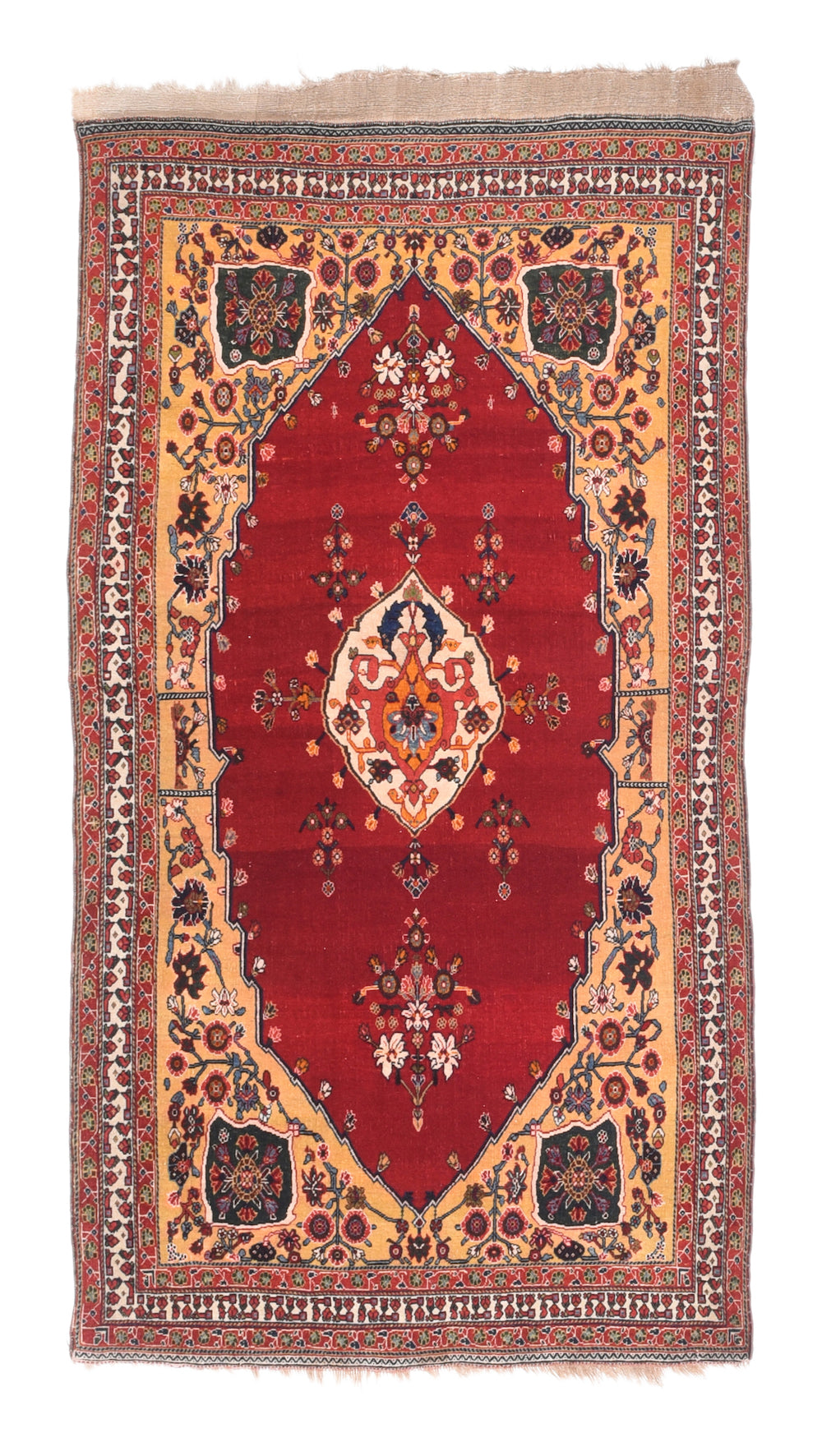 Antique Qashqai Rug 2'10'' x 5'5''