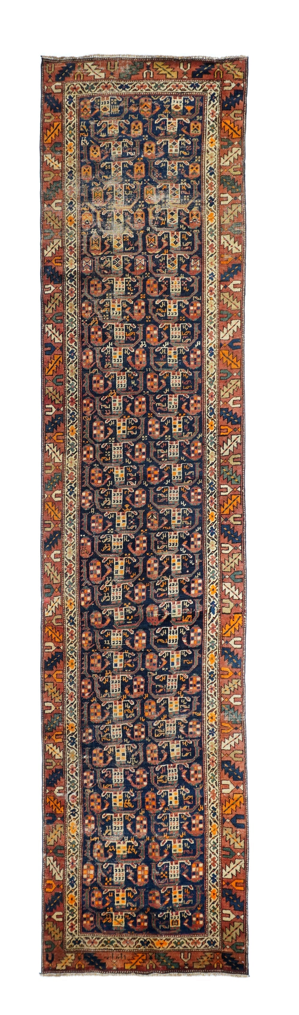 Antique North West Persian Rug 2'11'' x 13'7''