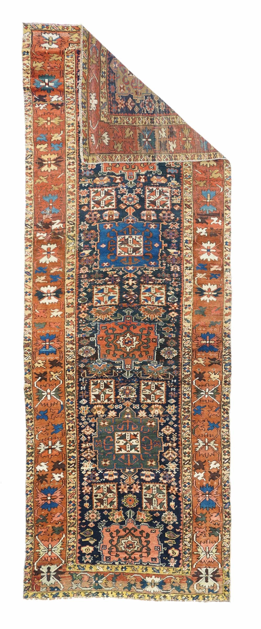 Antique North West Persian Runner 3'6'' x 10'2''