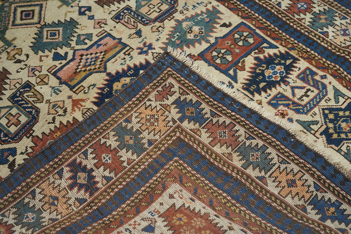 Antique Zeikor Rug 4'0" x 5'5''