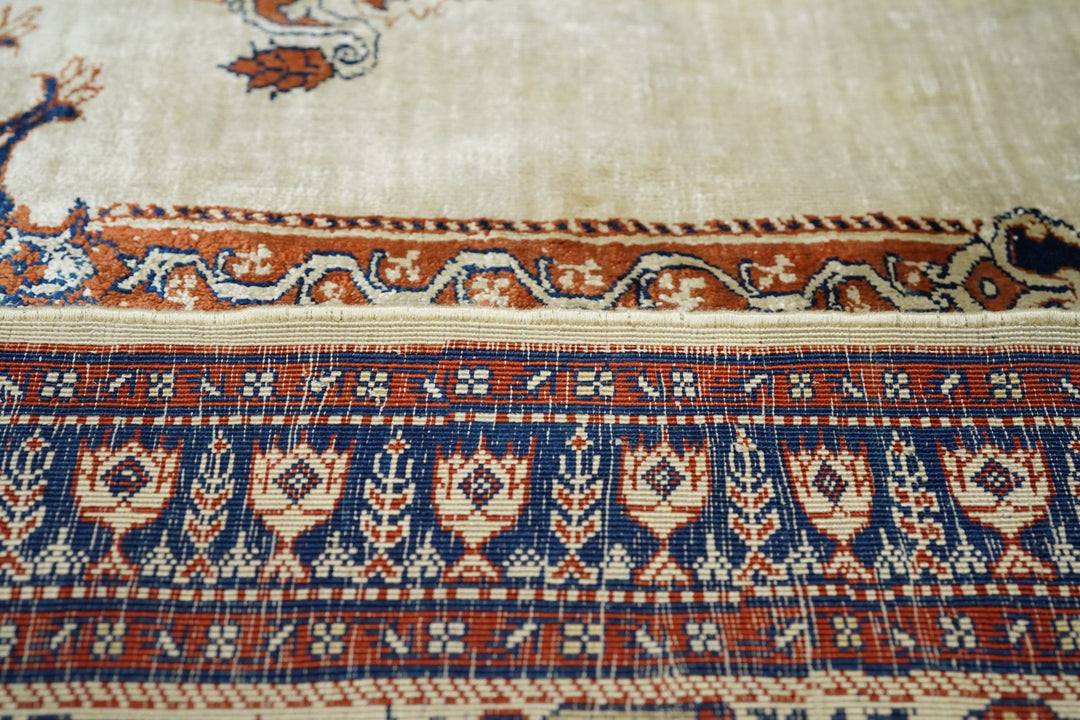 Antique Tabriz Rug 3'6'' x 13'9''