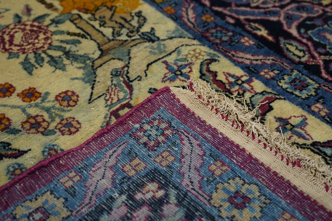 Antique Tehran Rug 4'4'' x 7'0"