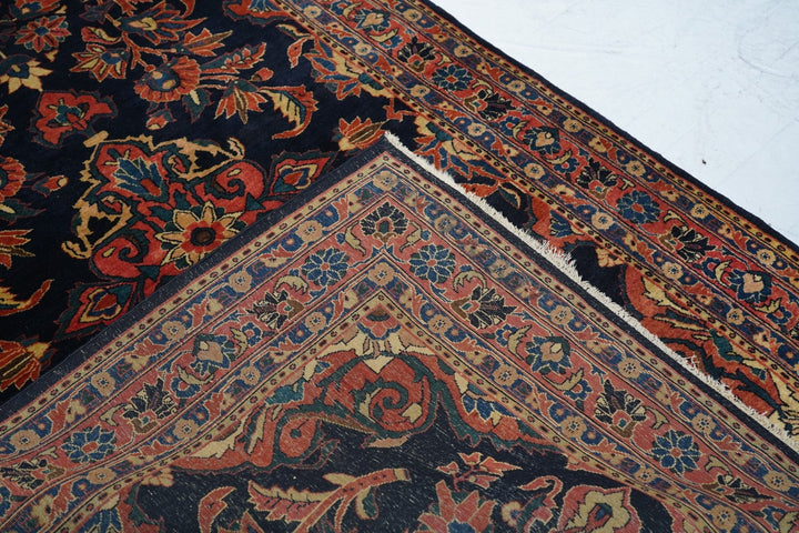 Antique Sarouk Rug 4'4'' x 6'6''