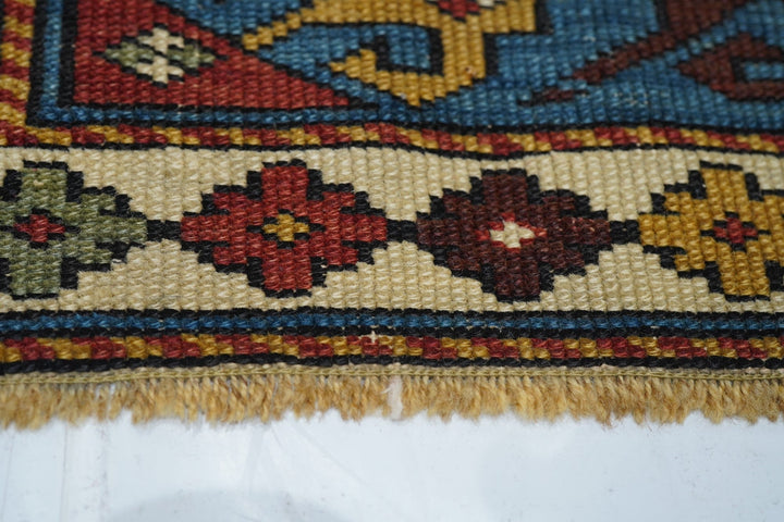 Antique Shirvan Rug 3'8'' x 5'2''