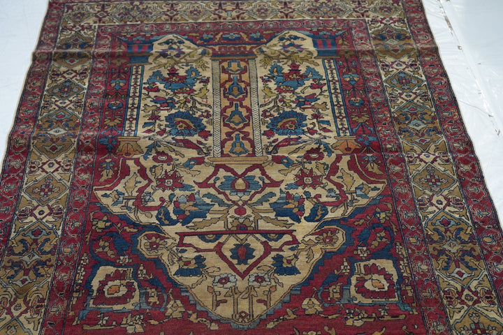 Antique Kerman Rug 4'2'' x 6'1''