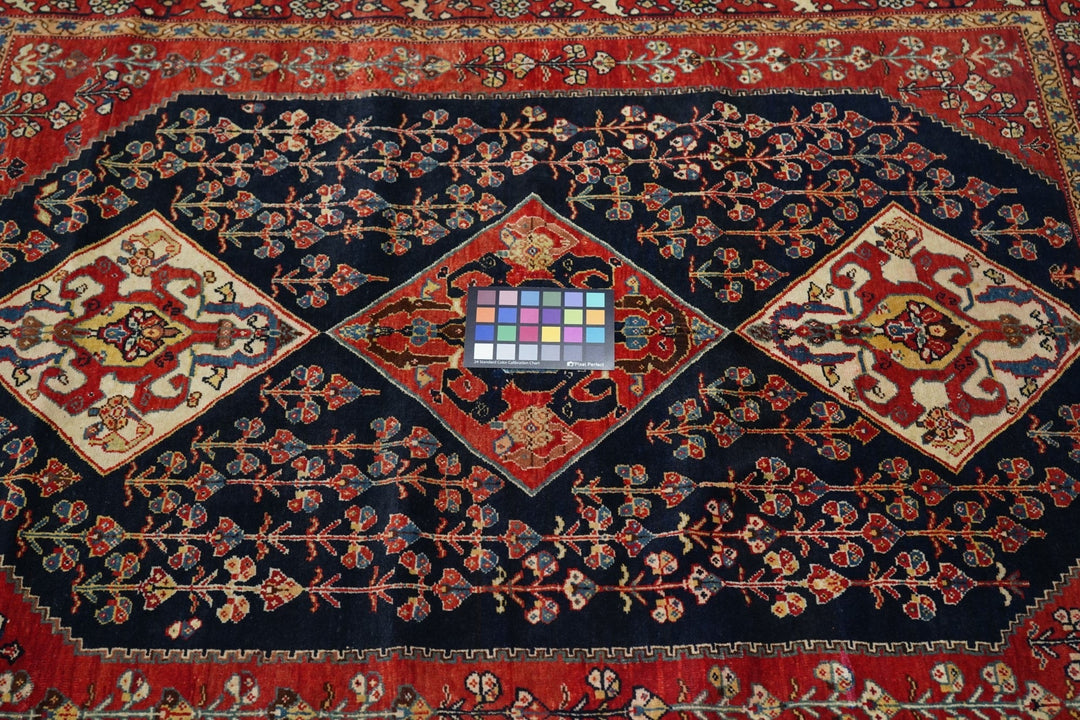 Antique Qashqai Rug 3'10'' x 5'0"