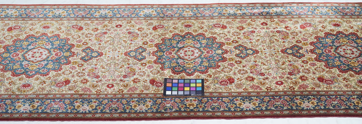 Fine Persian Silk Qum Runner 2'8'' x 11'9''