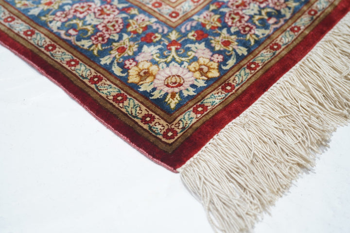 Fine Persian Silk Qum Runner 2'8'' x 11'9''