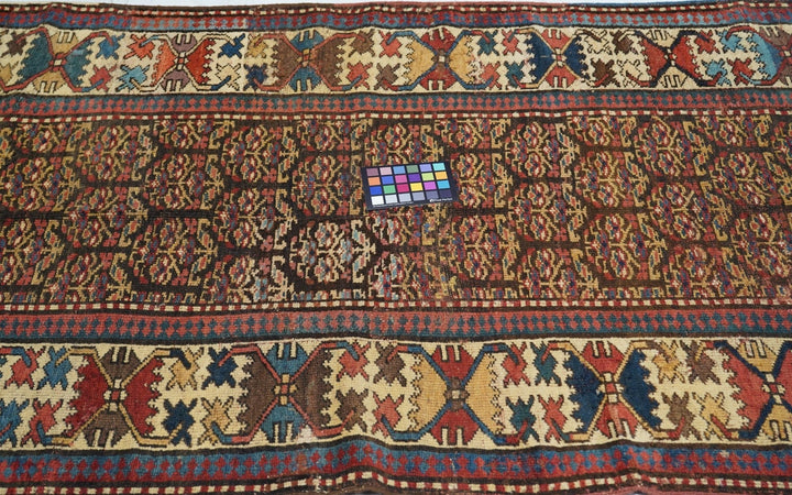 Antique Kazak Runner 3'6'' x 10'9''